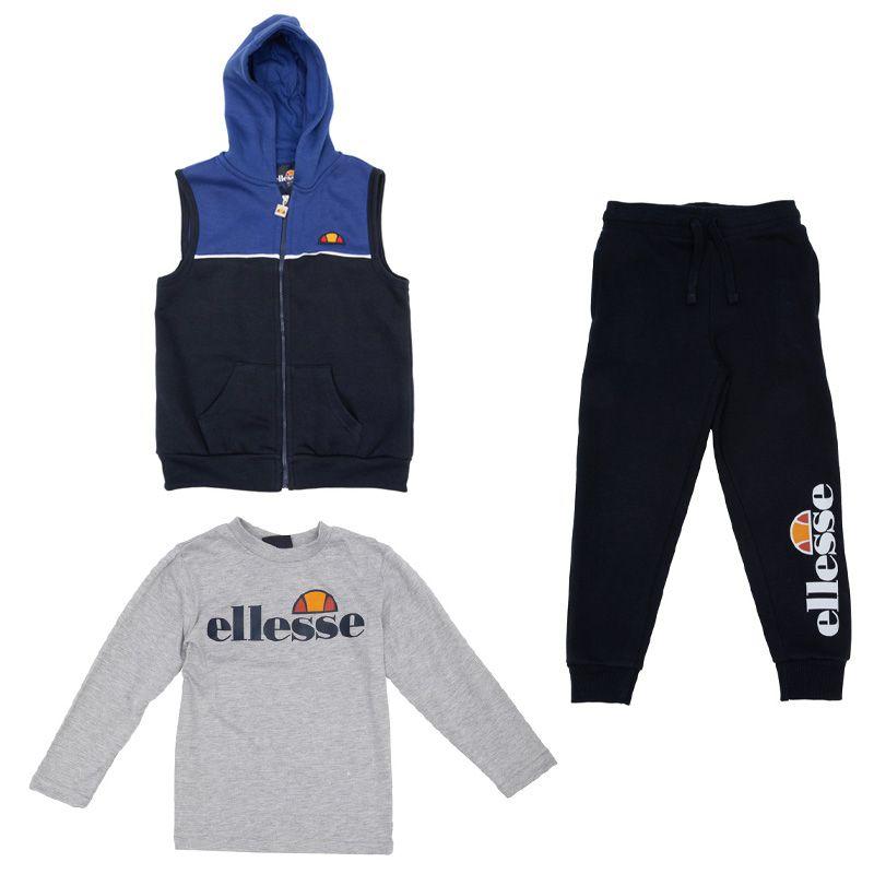 3-piece Set T-shirt, Joggers, and Sleeveless Puffer Jacket Child, Baby ELLESSE
