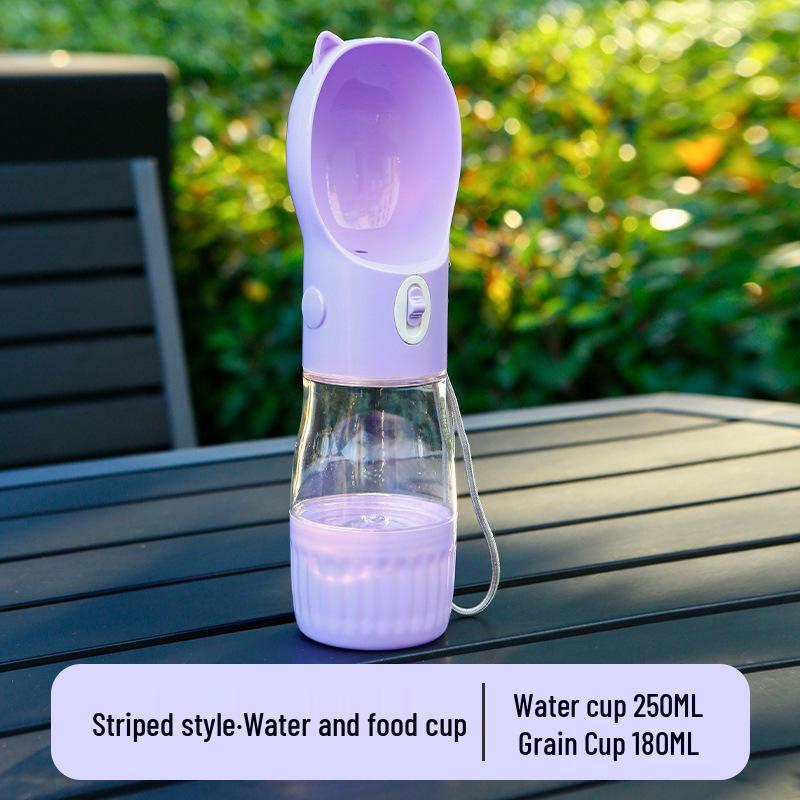 Portable Dog Water and Food Cup for Outdoor Walks