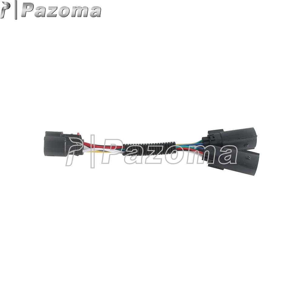 For Harley Touring Road King Street Glide Road Glide Special Motorcycle Rear Taillight LED Light Y Wiring Hardness Connector Kit чёрный