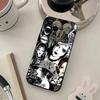 Japanese Classic Anime N-NA N-NA Phone Case For iPhone17,16,15,14,13,12,11 Plus,Pro Max Soft Black Cover