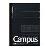 KOKUYO Note Campus Note Graph Ruled Semi-B5 No-4S5-D Black