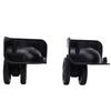 1 Pair Luggage Suitcase Wheels Trunk Luggage Wheels Spare Part Universal Casters Replacement Silent Double Row for