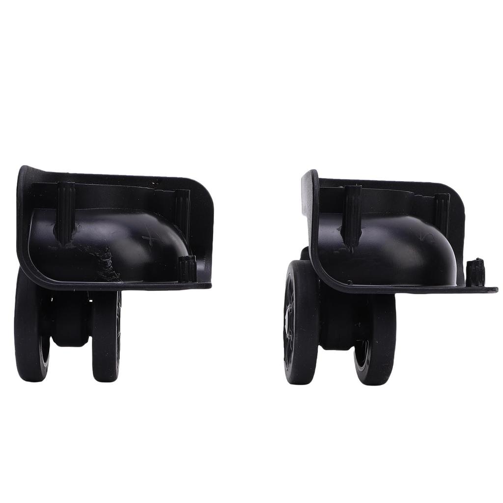 1 Pair Luggage Suitcase Wheels Trunk Luggage Wheels Spare Part Universal Casters Replacement Silent Double Row for