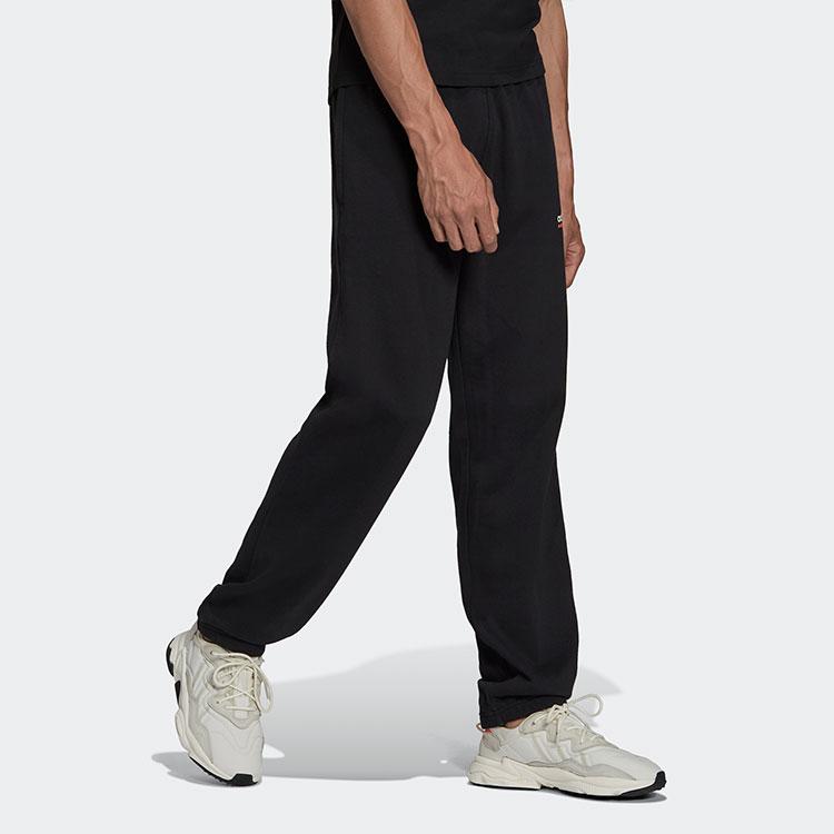 Adidas Originals Trefoil Solid Loose Sweatpants Men Bottoms Black HF4771