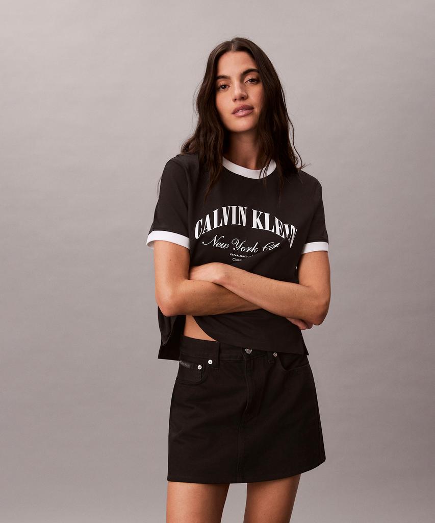 Kaelbinkeullainjin Women'S Ringer Short Sleeve T-Shirt 47F891G Ub1