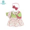 Clothes for Dolls Fits 43cm Toy New Born Doll american doll Fashion cotton jacket pink rose red white purple