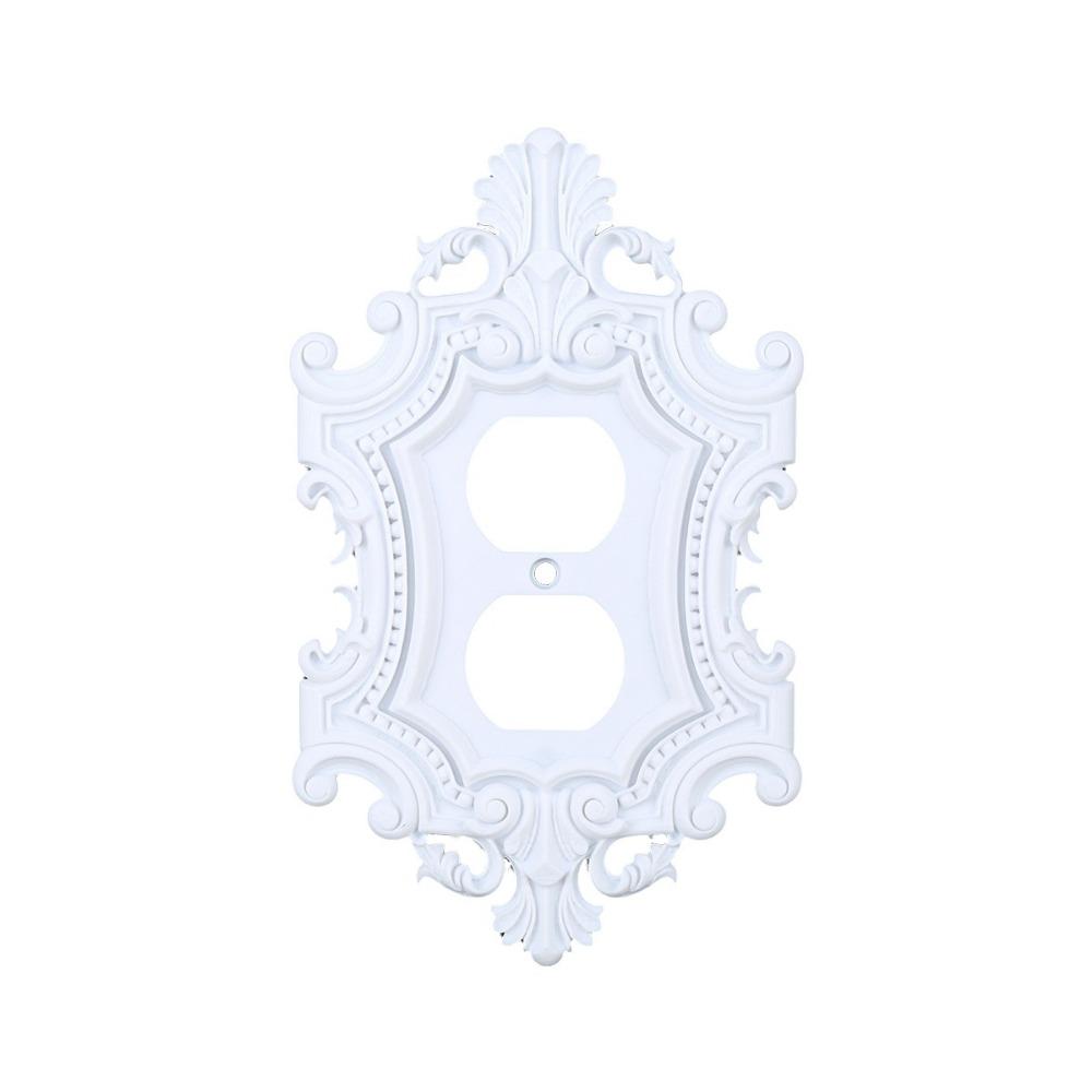 Toggle Light Switch Plate Cover Carved Decorative Wall Switch Frame Bedroom