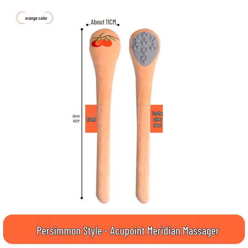 Mugwort Meridian Massage Hammer for Back and Shoulder Therapy