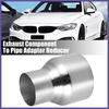 Universal 2 ID to 3" ID Stainless Steel Exhaust Pipe Adapter Reducer Connector