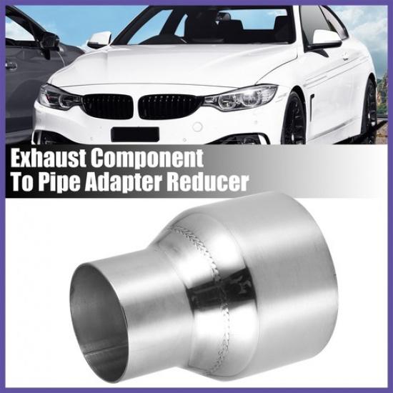 Universal 2 ID to 3" ID Stainless Steel Exhaust Pipe Adapter Reducer Connector