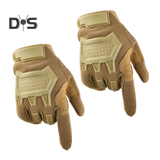 1 para rękawic taktycznych Touch Scree odpornych na zużycie, wiatroszczelnych, zimowych, ciepłych, sportowych na świeżym powietrzu, z pełnymi palcami