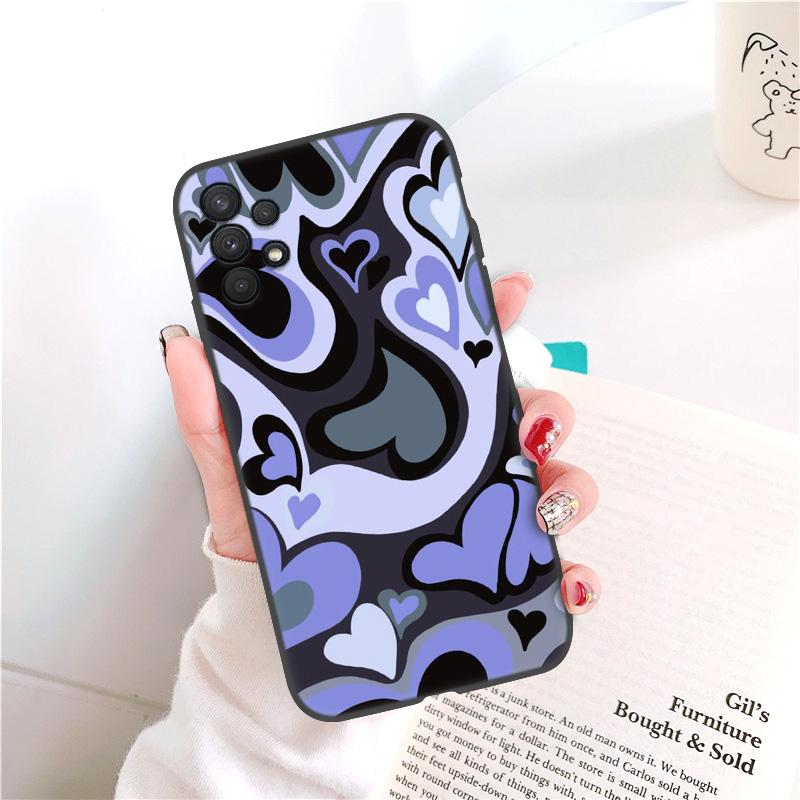 

Модный чехол с сердечком для Samsung A12, чехол для Samsung A32 A51 A52 A50 A21S A31 A52S A53 A40 A41 A42 A30 A22, чехол A 12 32 52 Samsung A50