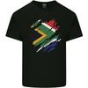 Torn South African Flag Africa Day Football Unisexs Light Cotton TShirt