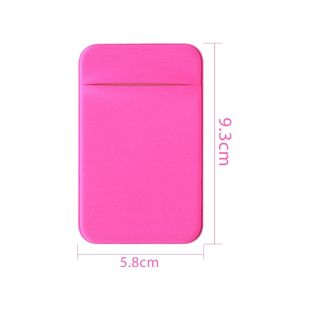Stretch Fit most Phone Cell Phone WalletSticker Adhesive Case Phone Card Holder Cellphone Pocket