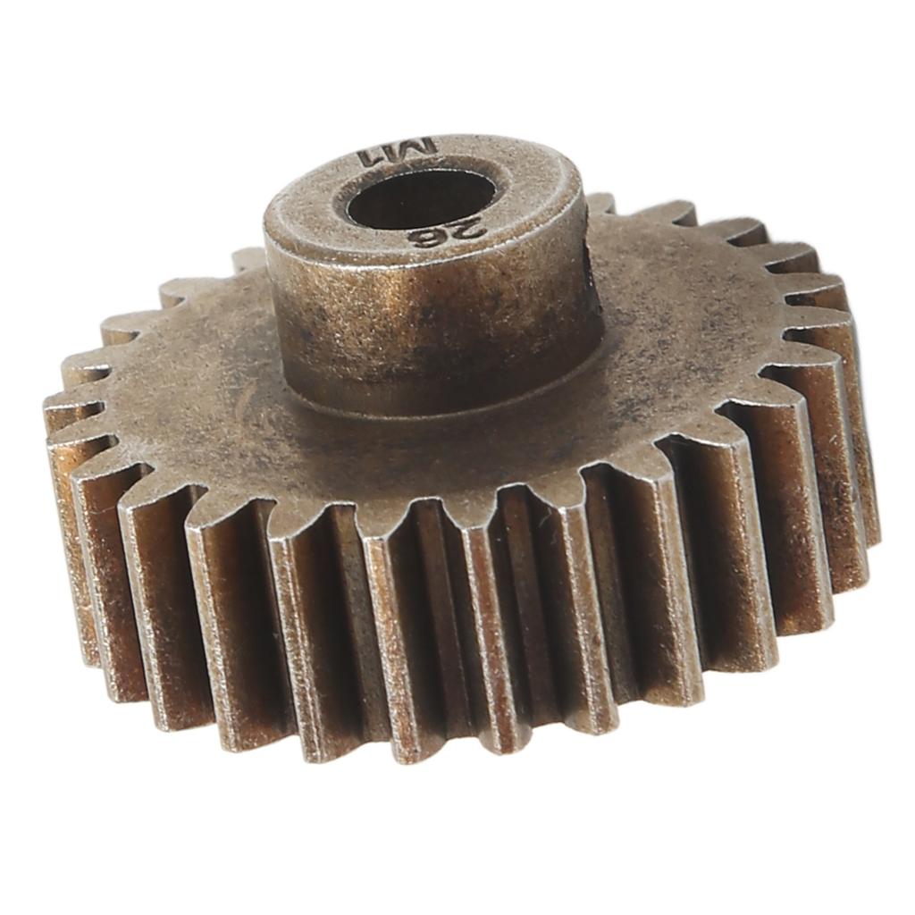 26T Hardened Pinion Gear for Traxxas 110 for X Maxx for Maxx RC Car Hardened Steel RC Motor Pinion
