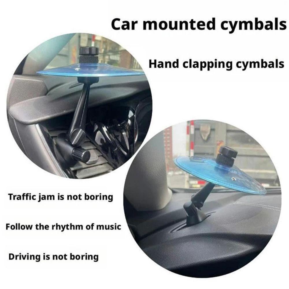 Creative Car Crash Cymbal Repair Parts Car Drum Air Vent  Installation Accessories