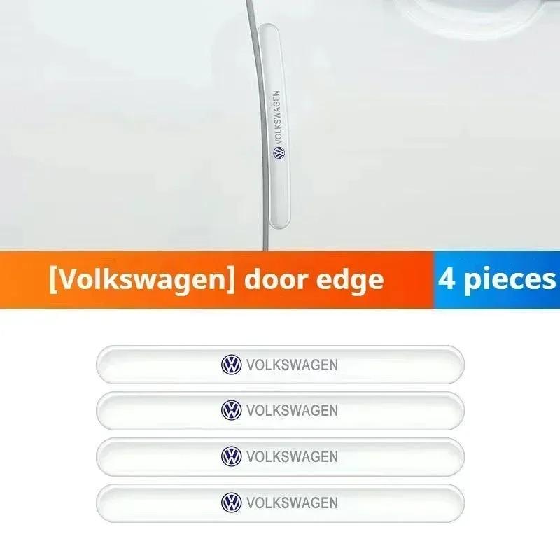 Car Door Bowl Handle Protective Stickers For VW Volkswagen Golf 7 Tiguan Passat Leon Octavia Ateca Car Accessories Ek3