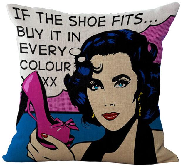 Pillows Cover Fashion Cushion Cover Linen Pillow Case Home Decoration Car Sofa Decorative Pillowcase 45X45Cm