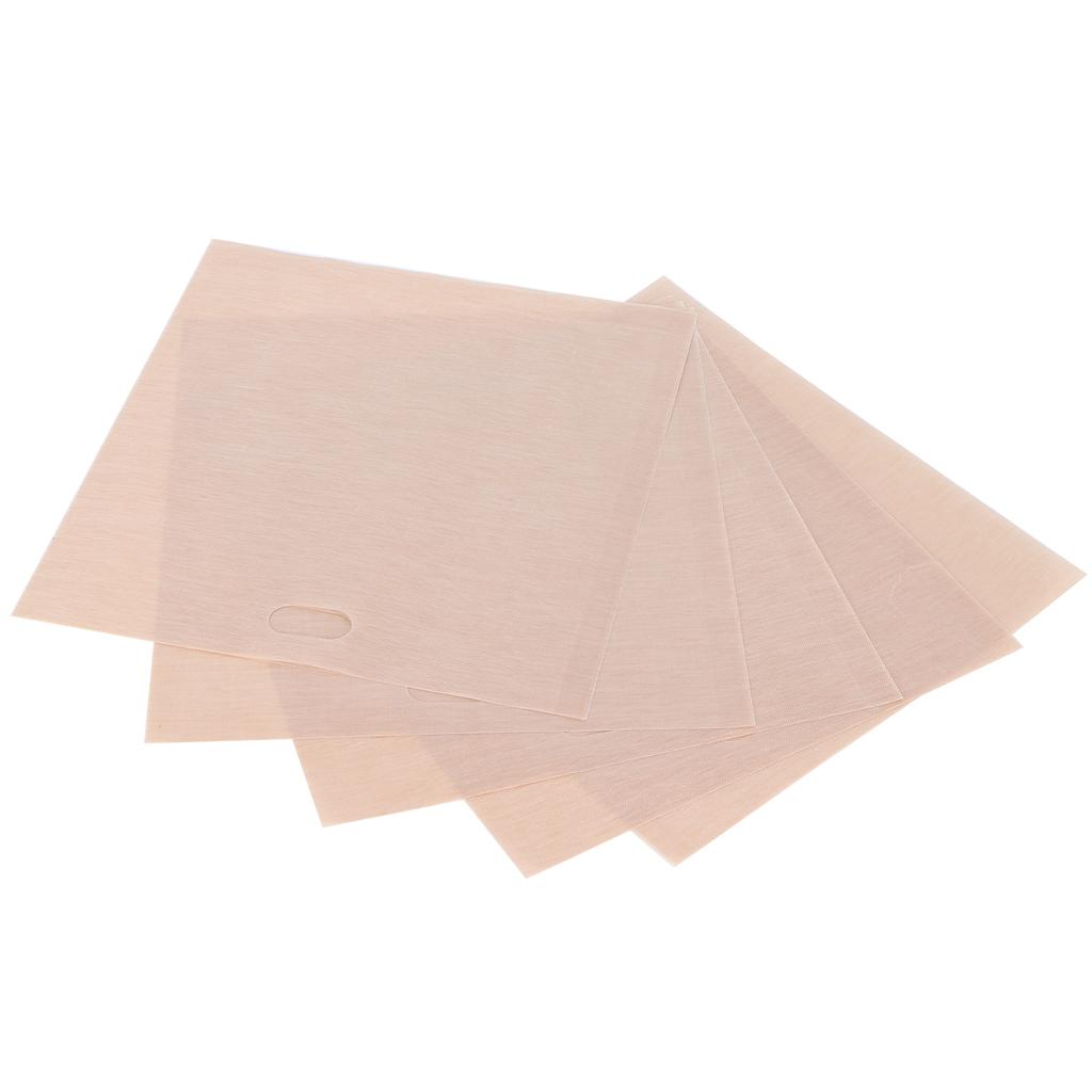 5Pcs NonStick Microwave Oven Toast Bag Food Grade Reusable Barbecue Bag for Barbecue Baking