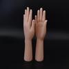 Flexible Joint Silicone Female Hand Model Realistic Lifelike Fake Hand for Manicure Display Tattoo Training