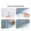 Anti-mopping Artifact for trousers, Invisible non-marking trouser edge buckle, trousers length change short, adjustment buckle fixing clip