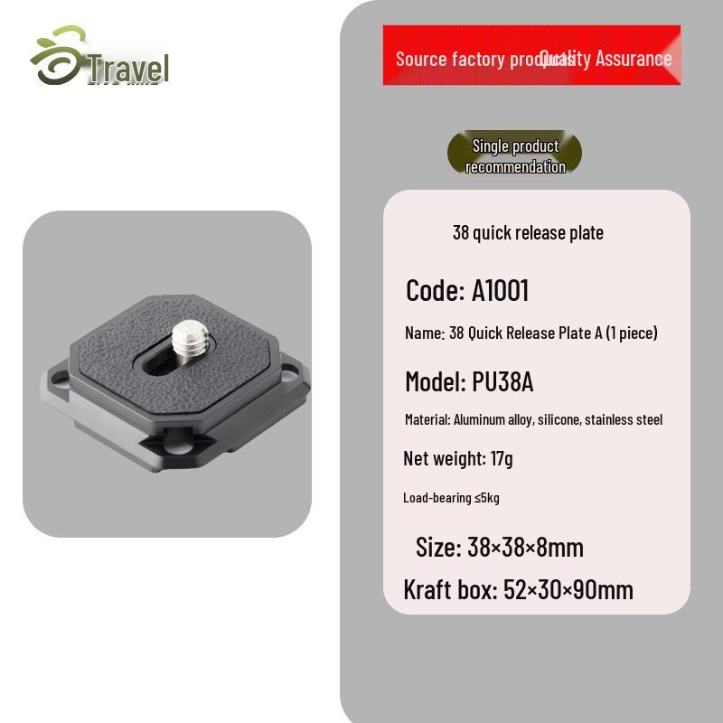 Upgraded Camera Gimbal Extension with Precision Arca Quick Release Plate