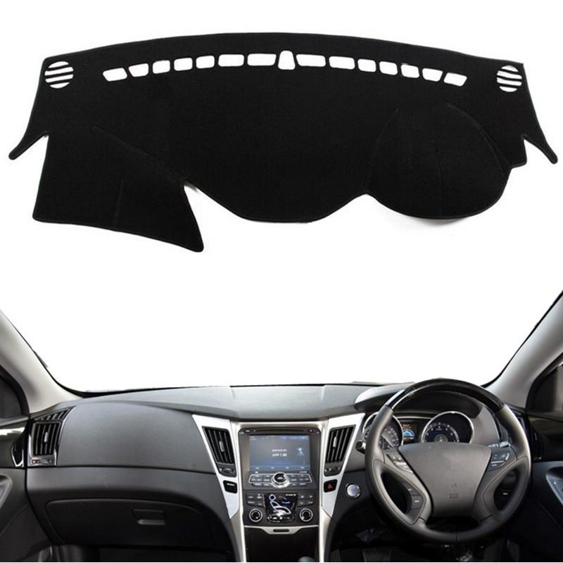 For Hyundai Sonata 2010 2011 2012 2013 2014 YF Dashmat Dashboard Cover Pad Mat Anti-Slip Sunshade Protect Carpet Car Accessories