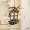 Colorful Retro 3D Resin Bell Pendant for Christmas Tree Decoration