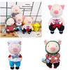 Cute Plush Toy Couple Pig Dolls, Soft Stuffed Animal Dolls, Perfect Gift For Boyfriend 15cm, 50cm, 28cm