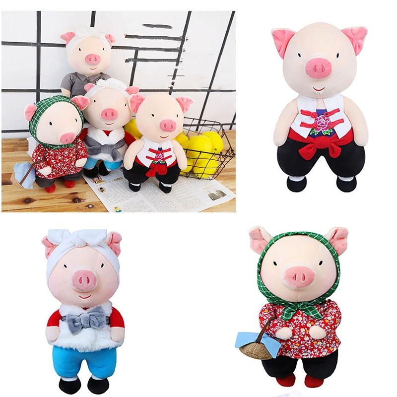 Cute Plush Toy Couple Pig Dolls, Soft Stuffed Animal Dolls, Perfect Gift For Boyfriend 15cm, 50cm, 28cm