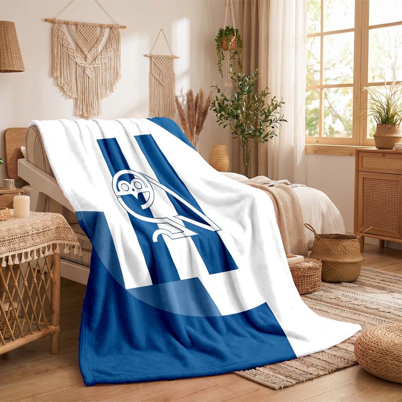 Sheffield Wednesday Football Print Flannel Blanket Soft Warm Sofa Bed Throw Blanket For Home Office Bedroom