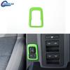 ABS Rearview Mirror Button Adjust Decor Cover Trim For Ford Bronco Light Green