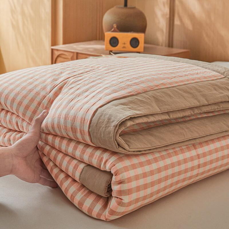 Brangdy Lightweight Washed Cotton Summer Quilt