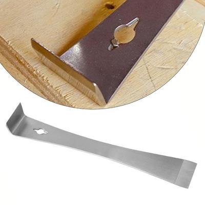 Integrierter Form-Brechstangenschaber aus Edelstahl Hinweis