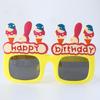 6 Paare Geburtstag Party Brille Happy Birthday Requisiten lustige Sonnenbrille