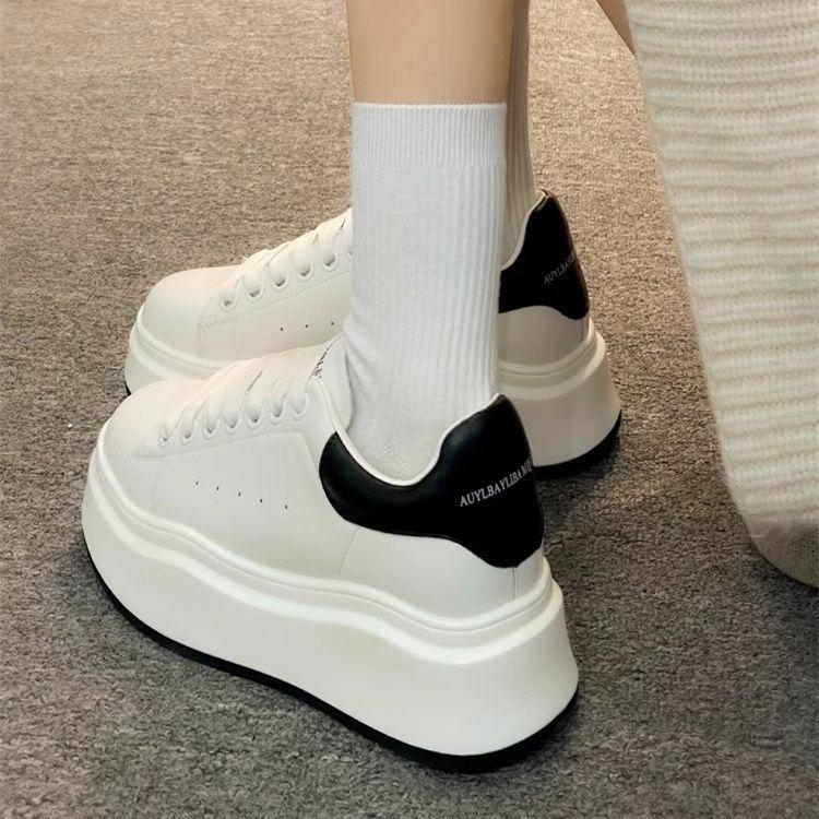 Pantofi de damă de vară versatili cu talpă groasă, pantofi tip platformă ușori pentru sport și agrement, care măresc înălțimea