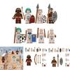 Children's Assembly Toy Intelligent And Educational Egyptian Spear Infantry Pharaoh Guard Building Blocks