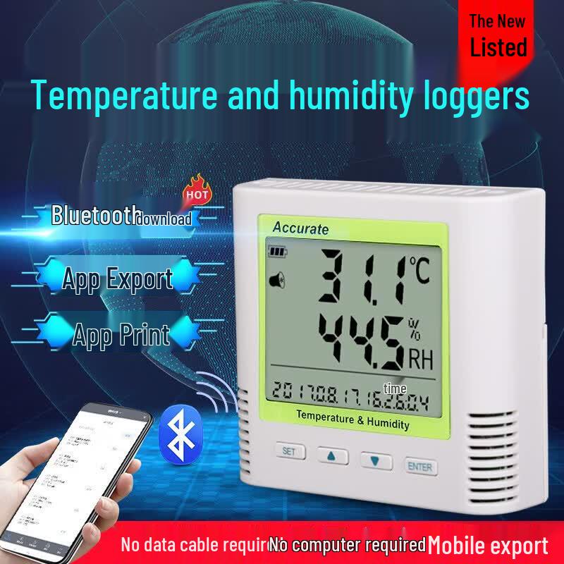 Miuxin Bluetooth Temperature and Humidity Data Logger