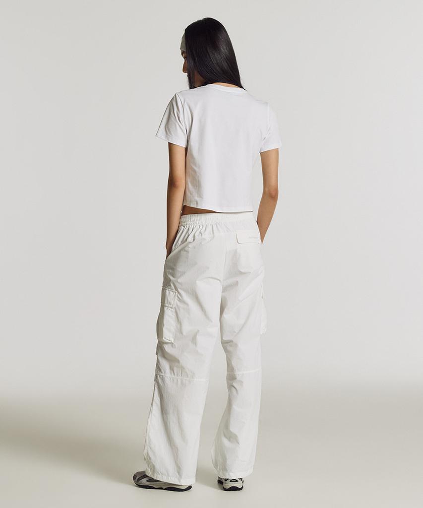 Nyuballanseu Nbneg2W582 / Women Frozen Twisted Short Sleeve Tee (White)