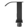 Touchless Bathroom Sink Faucet, Automatic Motion Sensor Waterfall Restroom Toilet Faucet with Hole Cover Plate, Battery Operated,Hot/Cold Water for