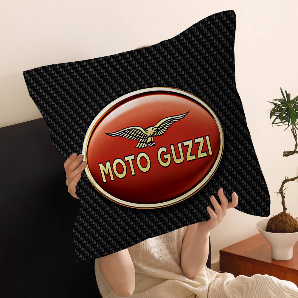 Moto Guzzi Motorcycle Office Cushion Pillowcase Car Cushion Cover45X45Cm Lumbar Pillowcase Sofa Pillowcover