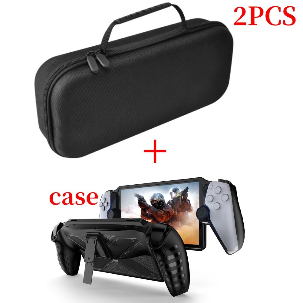 Bag For PS Portal Case Travel Carrying Case Handheld Game Console Protective Hard Bag For PlayStation 5 Portal Console Accessory