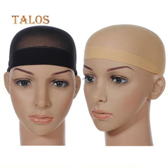 1Pc Men Women Stocking Wig Liner Snood Nylon Stretch Mesh Hollow Hat Comfortable
