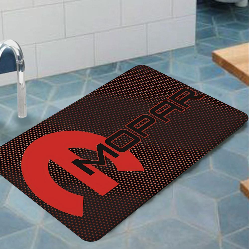 M-Mopar Entrance Door Mat Washable Non-Slip Living Room Sofa Chairs Area Mat Kitchen Alfombra