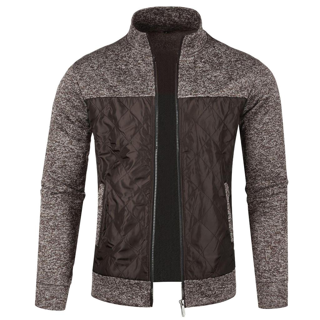Men's Autumn/Winter Zipper Knit Cardigan Sweater