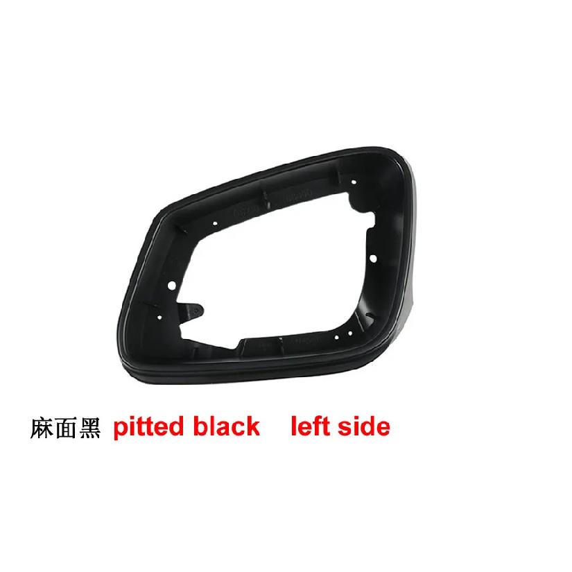 

For BMW 5 Series F07 2008-2010 / BMW 7 Series F02 2007-2012 Replace Car Side Mirror Rearview Mirrors Housing Frame Cover 1pcs pitted black L