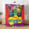 Wiggles Blanket Comfortable Great for Office Chair Bedding Seaside for All Occasions Modern Gifts For Family Or Friends