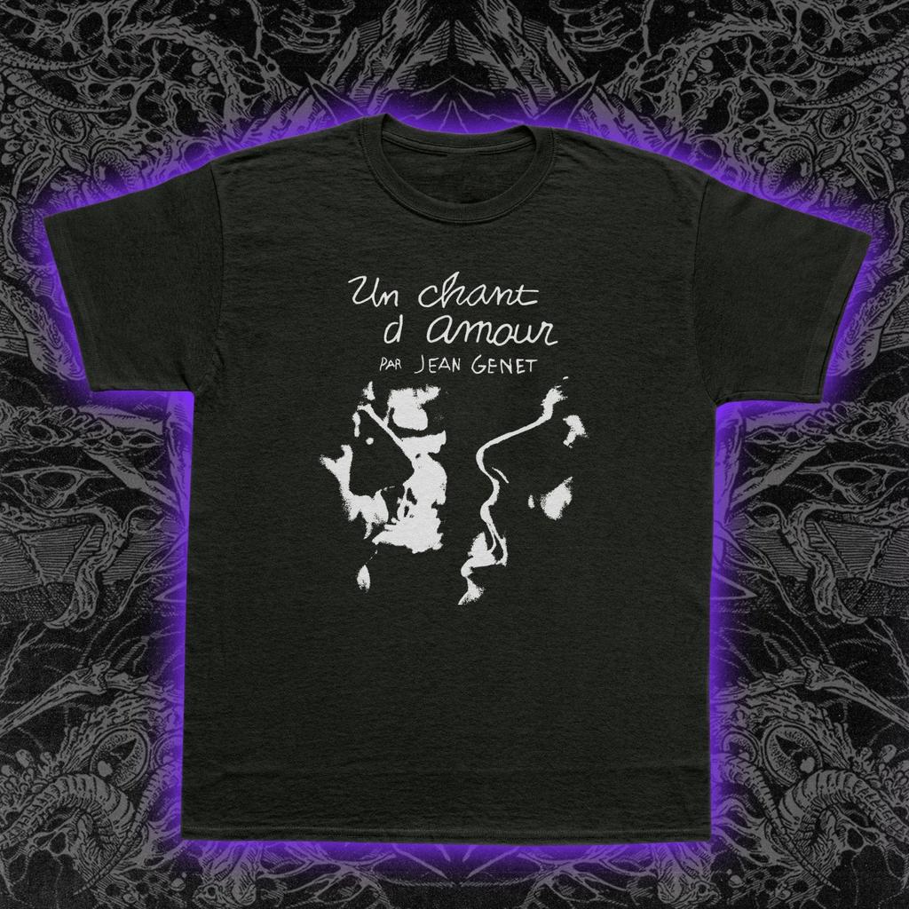 Un Chant d'Amour T-Shirt Mens Womens Tees Top Jean Genet Queer Cinema Art House Film Movie S-5XL