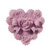 New 3D Rose Bowknot Flowers Silicone Chocolate Mould Heart Love Soap Mold Candle Polymer Clay Mold Crafts DIY Forms Soap Base