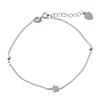 Silver Bracelet Without Stones (1994122)